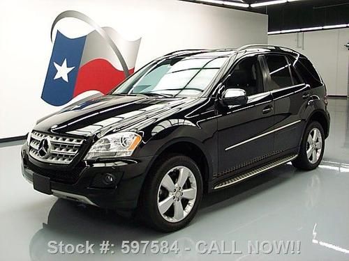 2010 mercedes-benz ml350 p1 sunroof nav rear cam 32k mi texas direct auto