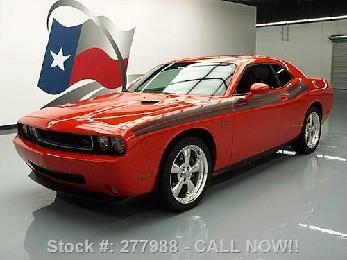 2010 dodge challenger r/t hemi sunroof htd leather 46k texas direct auto