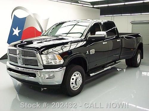 2012 ram 3500 4x4 laramie longhorn diesel dually 21k mi texas direct auto