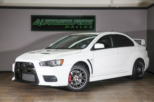 2012 mitsubishi evo x gsr, manual, leather, enkei wheels, exhaust! we finance!