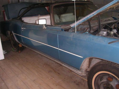 1976 cadillac el dorado convertible  pa barn find  !parade car
