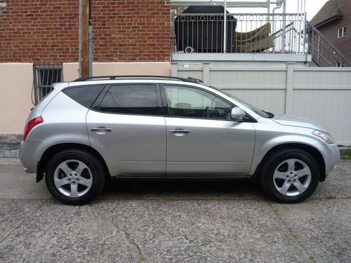Nissan 03 murano sl awd 91k sunroof bose clean! no resv!