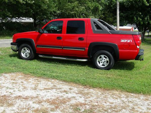 2004 chevrolet avalanche 1500 z71 crew cab pickup 4-door 5.3l