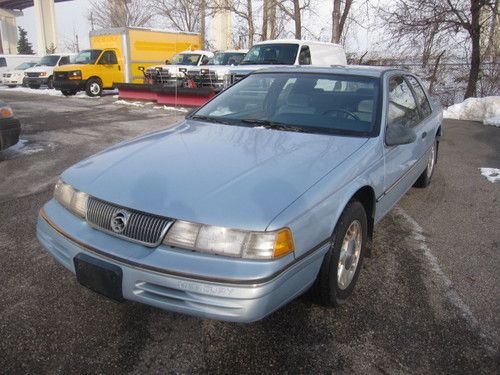 1991 mercury cougar ls sedan 2-door 3.8l