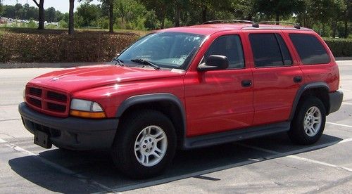 2003 dodge durango sport sxt - no reserve - runs and drives excellent