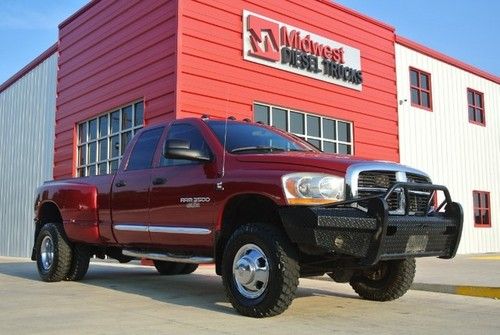 2006 dodge ram 3500 dually 5.9 cummins diesel 4x4 auto trans