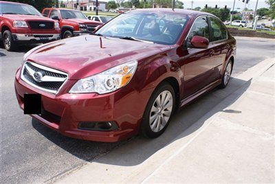 2012 subaru legacy 2.5i limited awd nav back up cam leather dual heated seats!