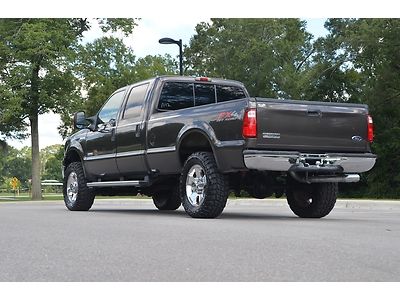2005 Ford F350 SRW LARIAT DIESEL 4WD Crew Cab LIFTED 4X4 LWB CLEAN CARFAX  f-250, US $14,777.00, image 5
