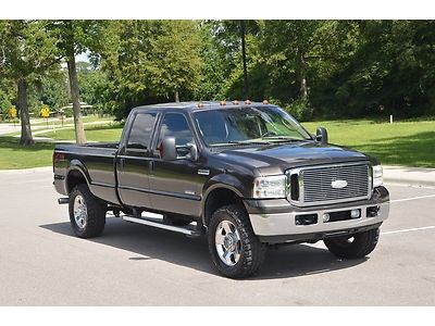 2005 Ford F350 SRW LARIAT DIESEL 4WD Crew Cab LIFTED 4X4 LWB CLEAN CARFAX  f-250, US $14,777.00, image 7