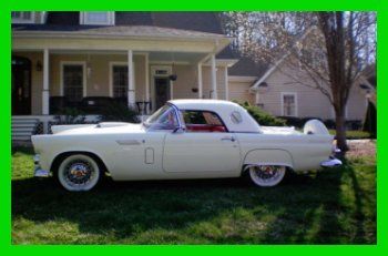1956 ford thunderbird classic hard top rare low miles original rwd automatic