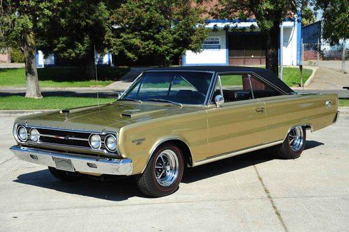 Frame up restored 1967 plymouth belvedere gtx 440 mopar 3 sp automatic ps