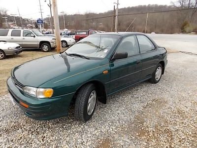 1995 subaru impreza, no reserve, low low miles !!, one owner, no accidents