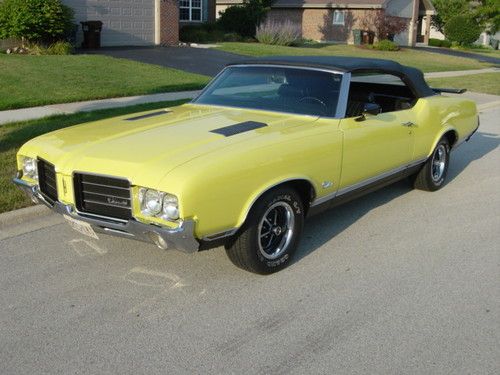 Oldsmobile olds cutlass supreme clone 442 convertible 1971