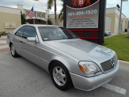 1997 mercedes-benz s500 cpe-lowest price in us-$110,000 sticker-clean history
