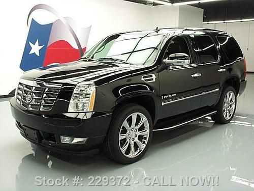 2008 cadillac escalade awd sunroof nav rear cam 65k mi texas direct auto