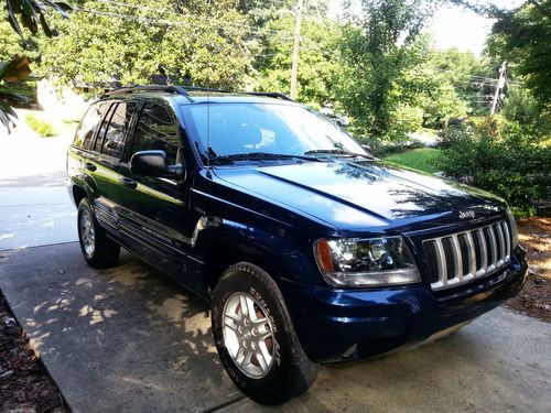 2004 jeep grand cherokee limited sport utility 4-door 4.0l