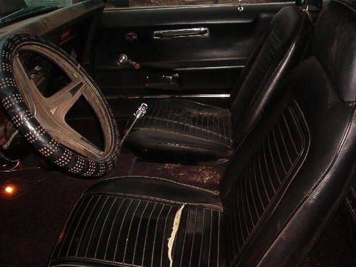 69 PONTIAC FIREBIRD CONVERTABLE NOT CAMARO BLUE 400 POSI MANUAL SHIFT, image 10