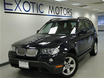 2007 bmw x3 3.0si suv awd!! nav pdc pano prem/cold-weather-pkgs xenons alloys!!