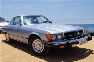 1979 mercedes-benz 450 sl blue!