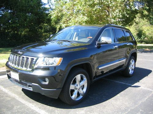 2011 jeep grand cherokee overland sport utility 4-door 5.7l