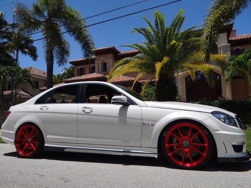 Amg c63 hre wheels  diamond white carbon extras