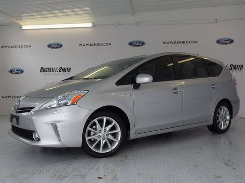 2012 toyota prius v two 2 hybrid station wagon 1 owner low miles joe281323-3305