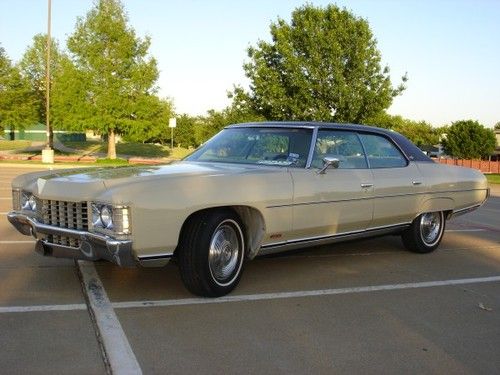 1971 chevy caprice - 396 big block