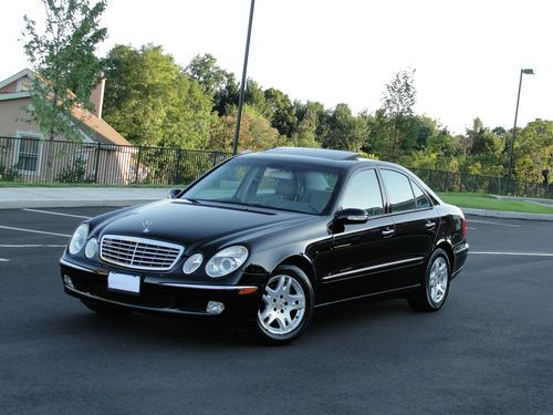 ******************** 2003 mercedes benz e320 - good condition - black **********