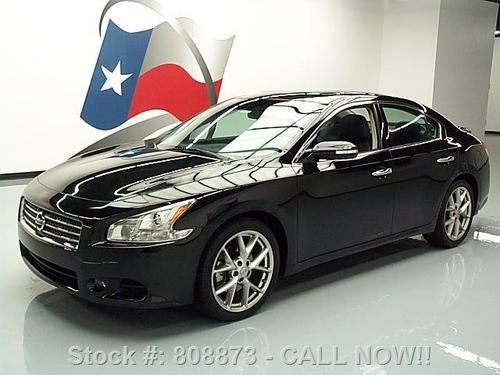 2010 nissan maxima 3.5 sv sunroof leather nav rear cam texas direct auto