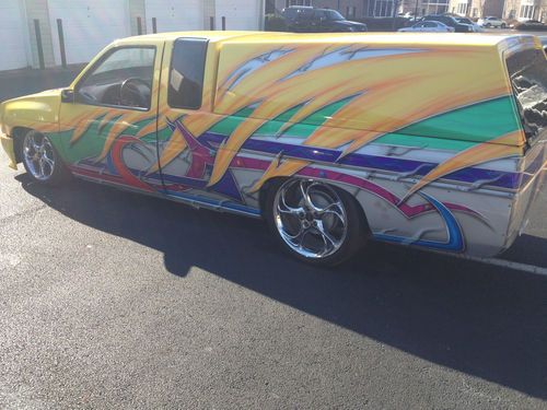 1991 nissan hardbody bagged show truck