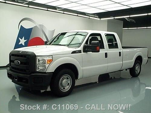 2012 ford f250 crew 6.2l v8 longbed 6-pass bedliner 25k texas direct auto