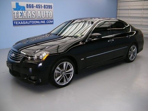 We finance!!!  2010 infiniti m35 sport roof nav heated leather bose texas auto