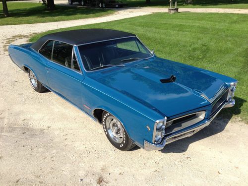 1966 gto - tri-power 4-speed car!