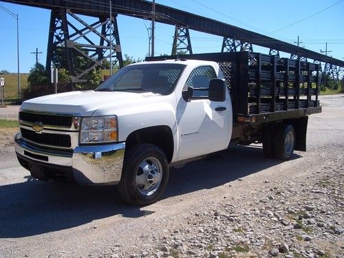 2008 chevy silverado 3500 flatbed dually 6.0l vortec v8 auto trans super clean