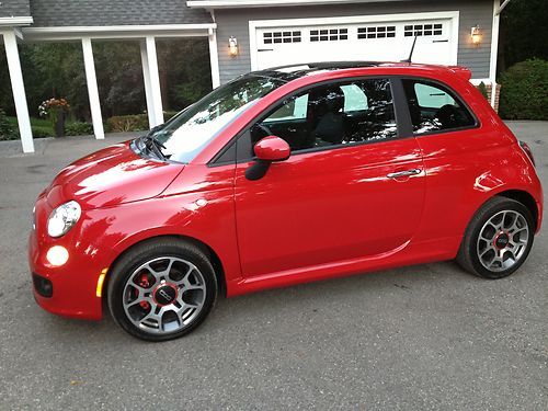 Fiat 500 sport auto with power sunroof