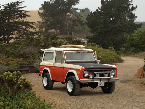 1973 bill stroppe baja ford bronco rust-free california car wish ps &amp; disc