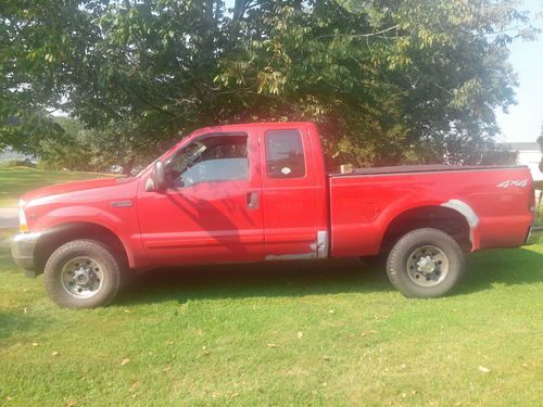 2002 ford f-250 super duty xl extended cab pickup 4-door 5.4l