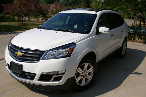 2013 chevrolet traverse lt-2 suv, awd, leather, panroof,