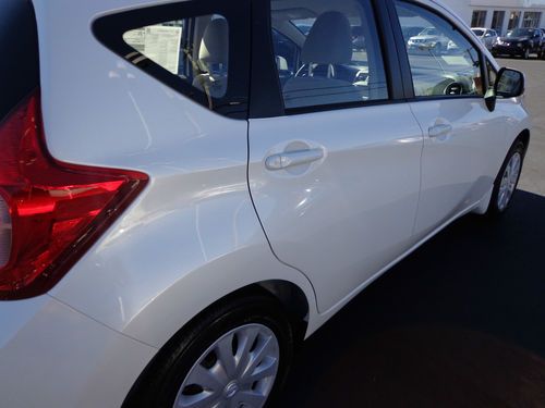 New 14 Versa Note Sv Hatchback 4 Cylinder Rear Backup Camera Aspen White Pearl, US $17,655.00, image 3