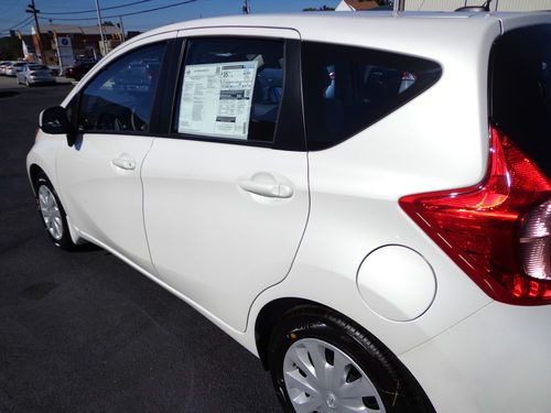 New 14 Versa Note Sv Hatchback 4 Cylinder Rear Backup Camera Aspen White Pearl, US $17,655.00, image 5