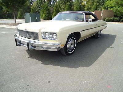1975 CHEVROLET CARPICE CLASSIC CONVERTIBLE, 42000 MILES, US $18,500.00, image 4