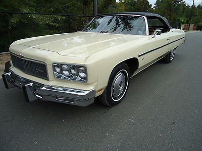 1975 CHEVROLET CARPICE CLASSIC CONVERTIBLE, 42000 MILES, US $18,500.00, image 9