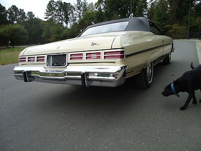 1975 CHEVROLET CARPICE CLASSIC CONVERTIBLE, 42000 MILES, US $18,500.00, image 11