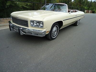 1975 CHEVROLET CARPICE CLASSIC CONVERTIBLE, 42000 MILES, US $18,500.00, image 15