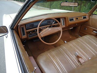 1975 CHEVROLET CARPICE CLASSIC CONVERTIBLE, 42000 MILES, US $18,500.00, image 28