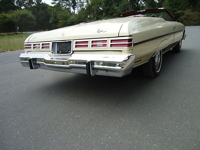 1975 CHEVROLET CARPICE CLASSIC CONVERTIBLE, 42000 MILES, US $18,500.00, image 33
