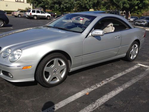 2003 mercedes-benz cl500 coupe 2-door 5.0l excellent condition rare fully loaded