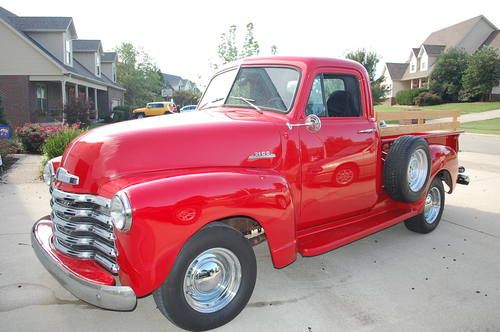 1953 chevrolet 3100, new paint, new tires, 12v, auto, 350 small block