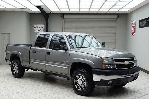 2006 chevy 2500hd diesel 4x4 lt crew cab texas truck