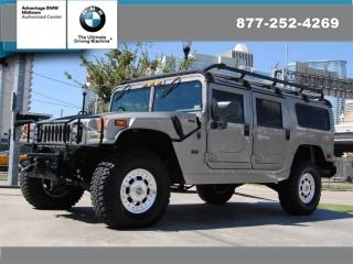 2002 hummer h1 4-passenger wgn enclosed